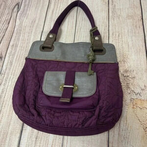 Fossil Womens Key-Per Quilted Bag